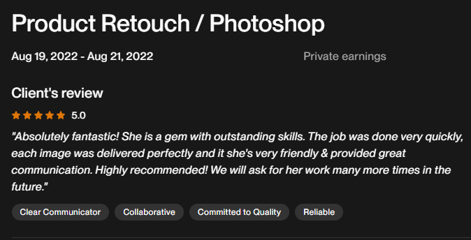 Review from Sophia R.